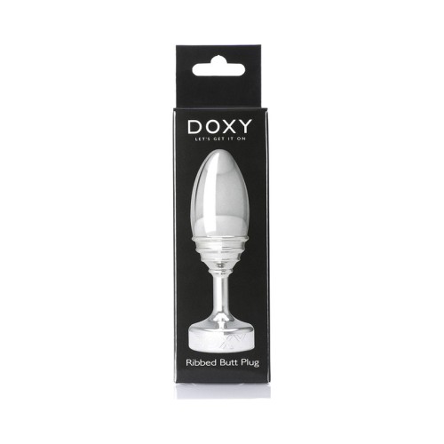 Plug Anal de Metal Doxy para Placer Sensual