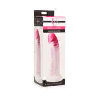 Dildo de Silicona Realista Swirl Strap U Rosa