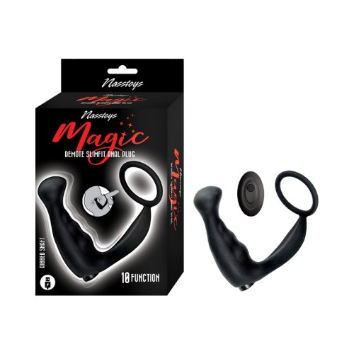 Magic Remote Slimfit Anal Plug Black - Ultimate Pleasure Experience