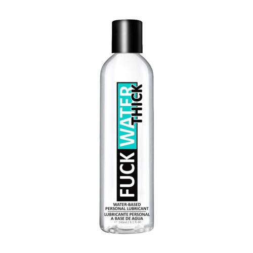 Fuck Water Thick Clear Lubricant 8 oz - Enhanced Comfort