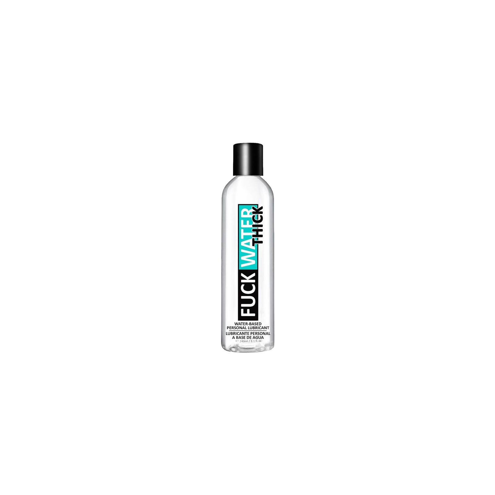 Lubricante Claro Fuck Water Thick 8 oz - Comodidad Mejorada