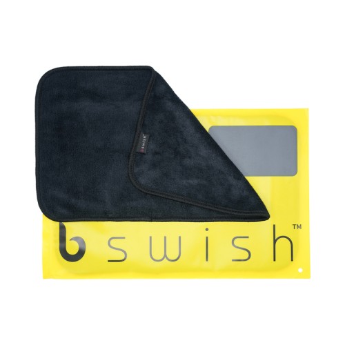 B Swish After-Sex Towel Black Microfiber