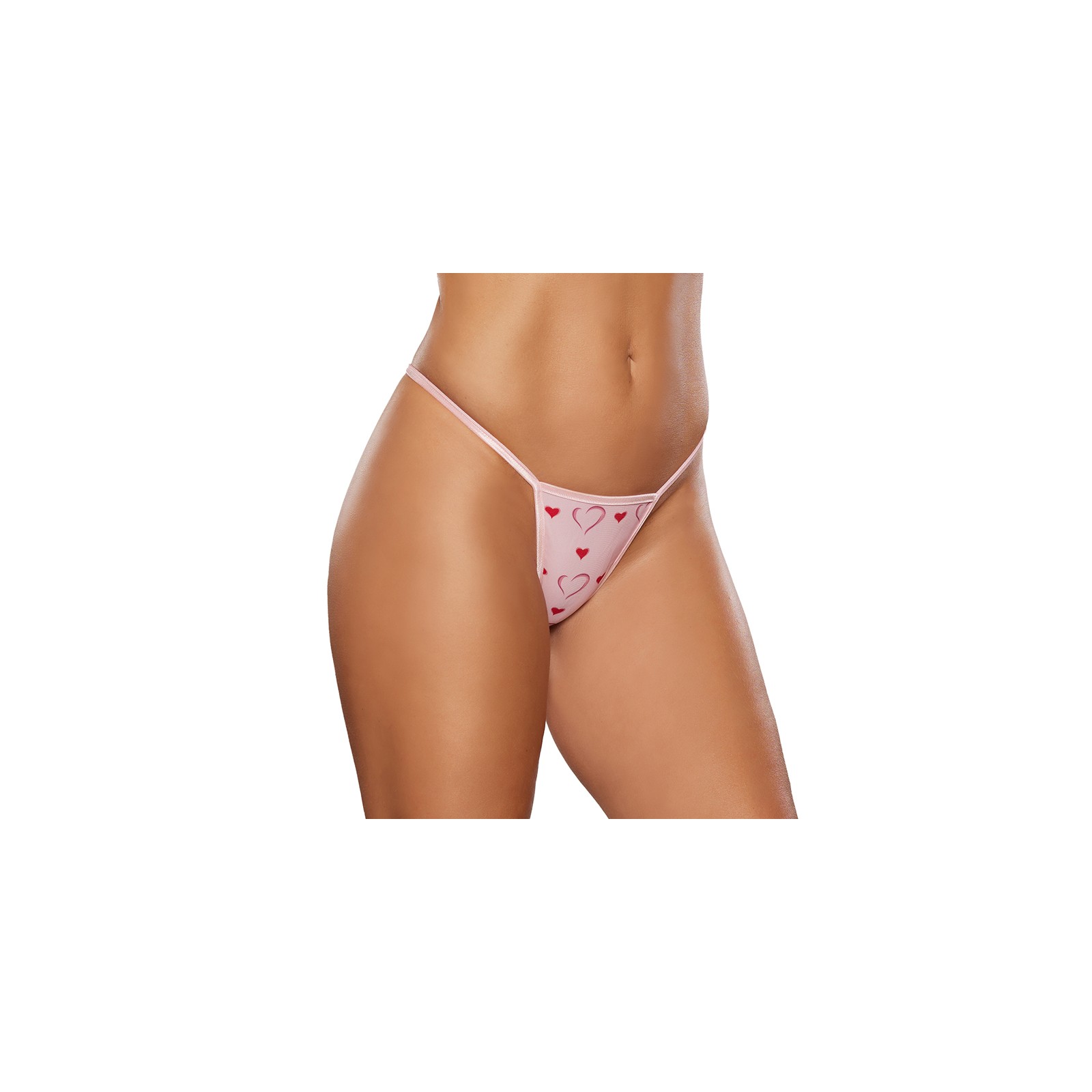 Allure G-String Panty Heart O/S for Seductive Style