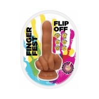 Dildo de Pulgar Fest Flip Off para Placer Divertido