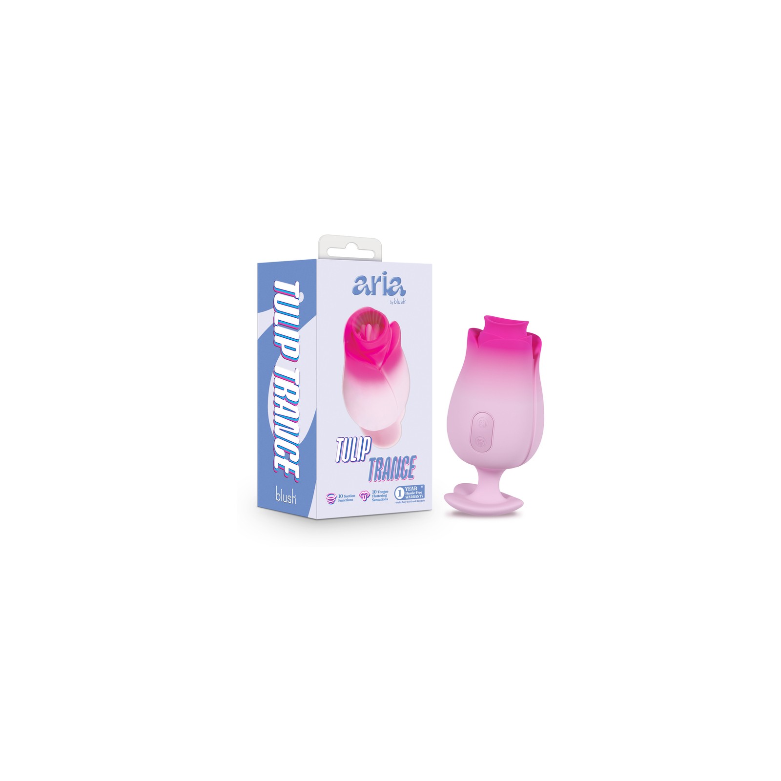 Aria Tulip Trance Vibrator Pink