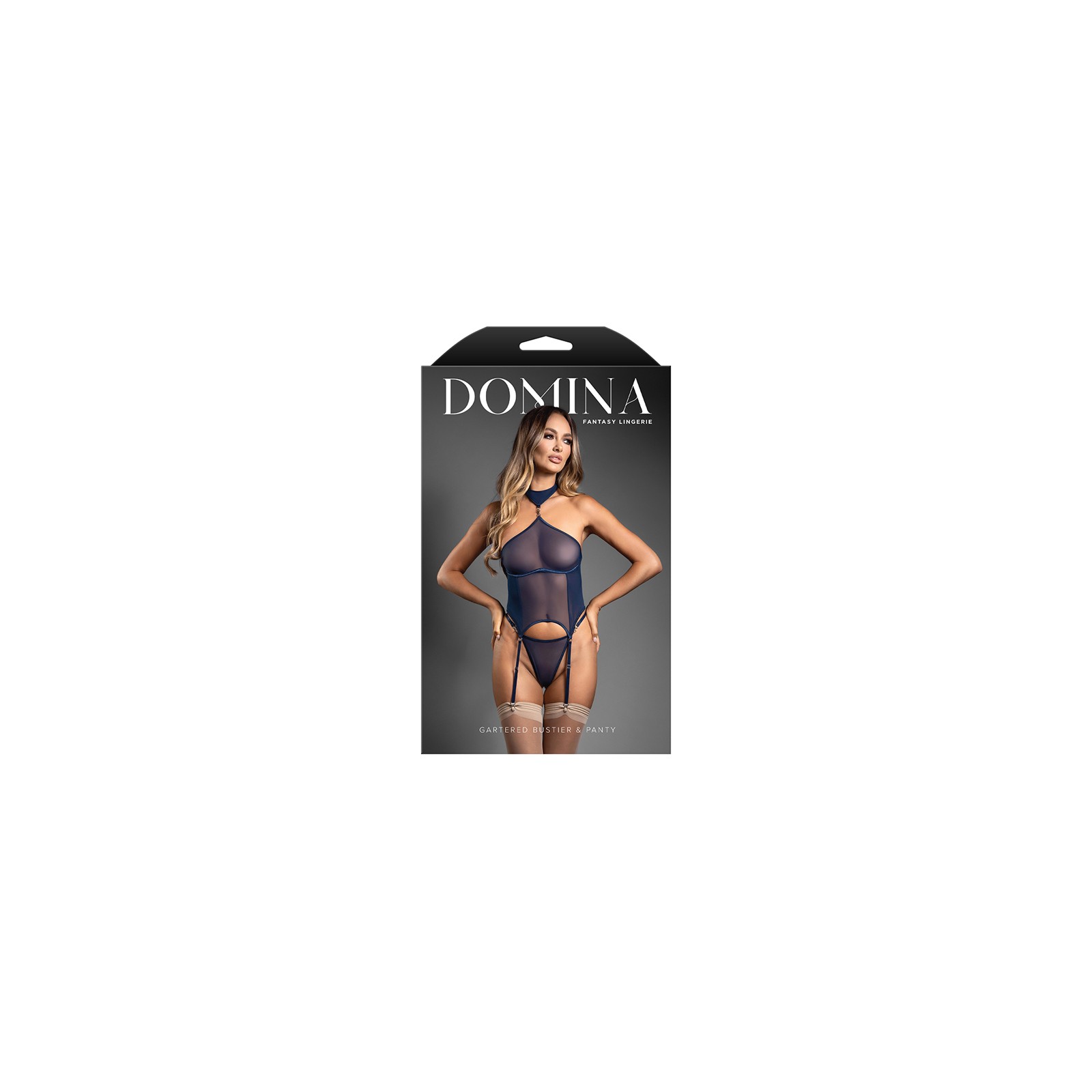 Fantasy Lingerie Bustier Monowire con G-string