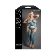 Bodystocking Floral y Panty G-String