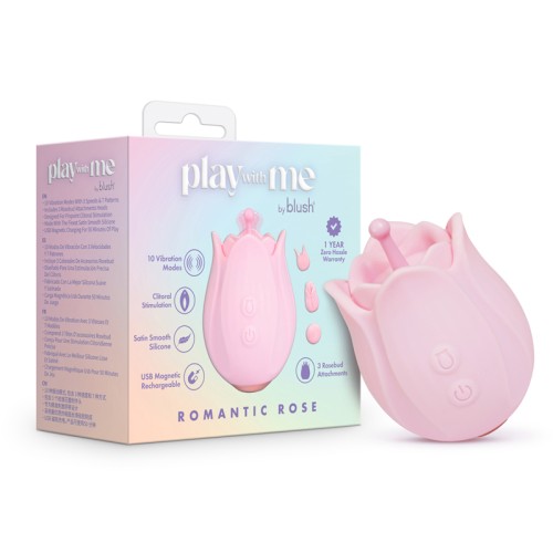 Play With Me Romantic Rose Personal Massager