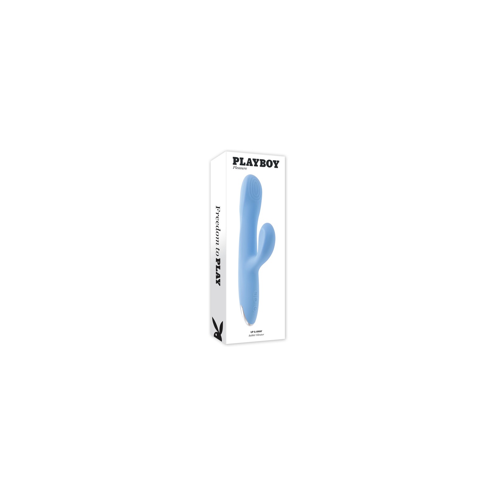 Vibrador Conejito Recargable Azul para el Placer