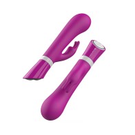 B Swish Bwild Deluxe Bunny Vibrator Raspberry