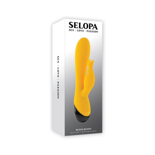 Selopa Buzzz Bunny Vibrator Yellow