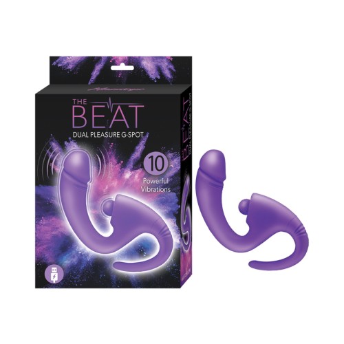 El Ritmo Doble Placer G-Spot Púrpura