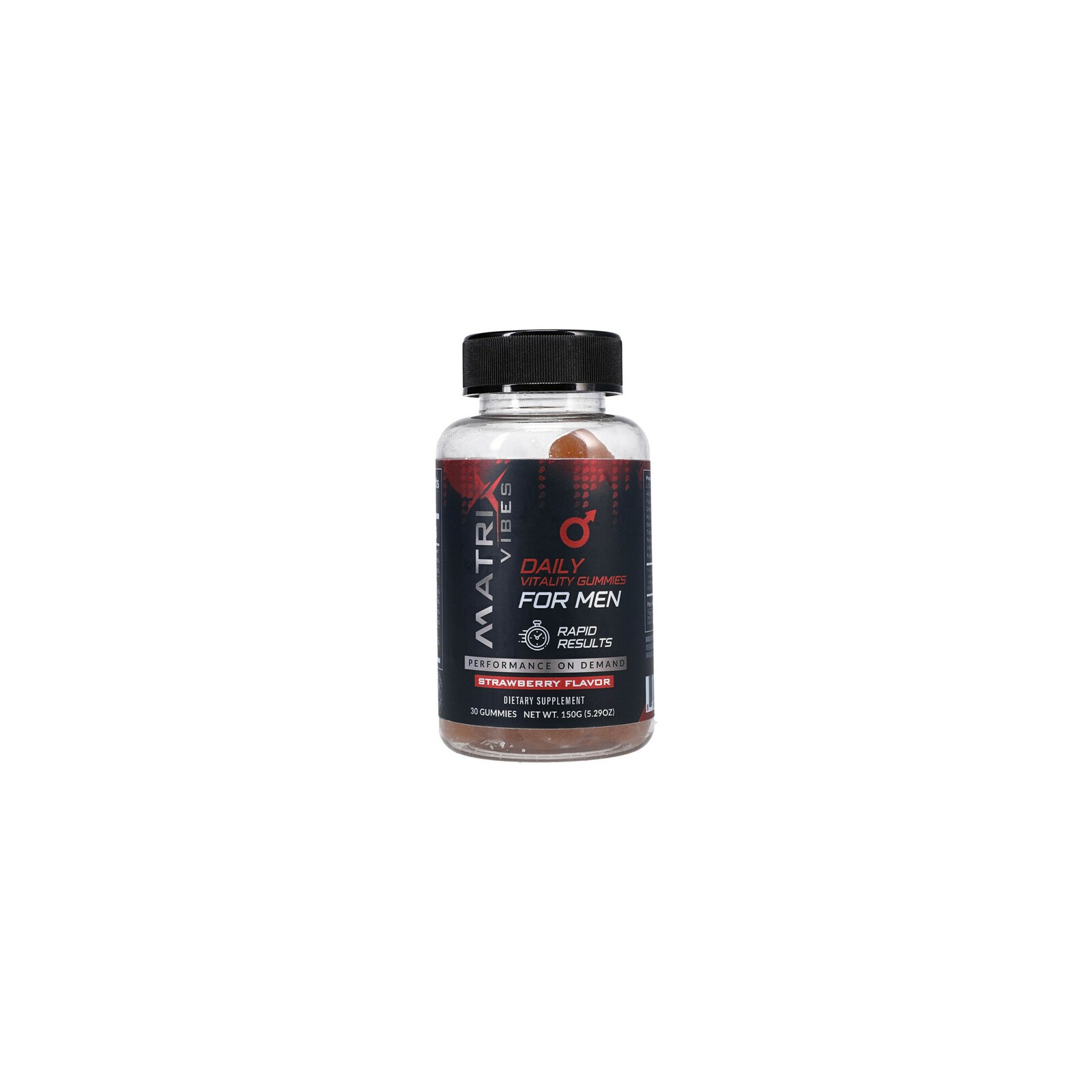 Matrix Daily Vitality Gummies for Men Strawberry