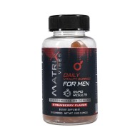 Matrix Daily Vitality Gummies for Men Strawberry