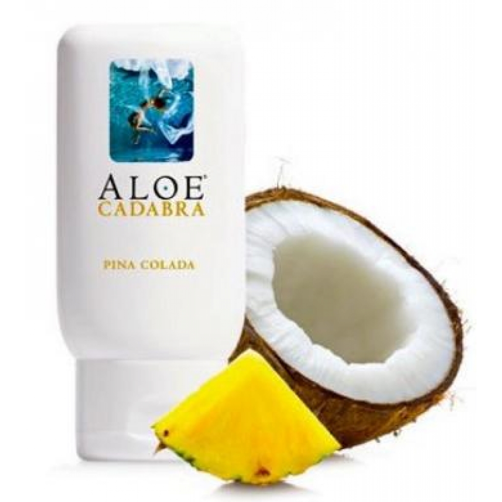 Aloe Cadabra Organic Lube - Pina Colada 2.5 oz