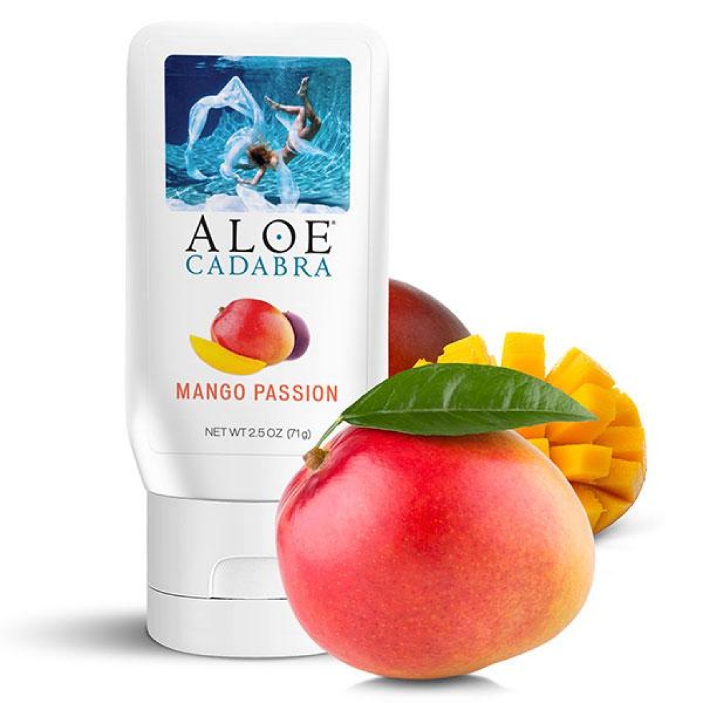 Aloe Cadabra Organic Lube Mango Passion 2.5 Oz - Lubricants