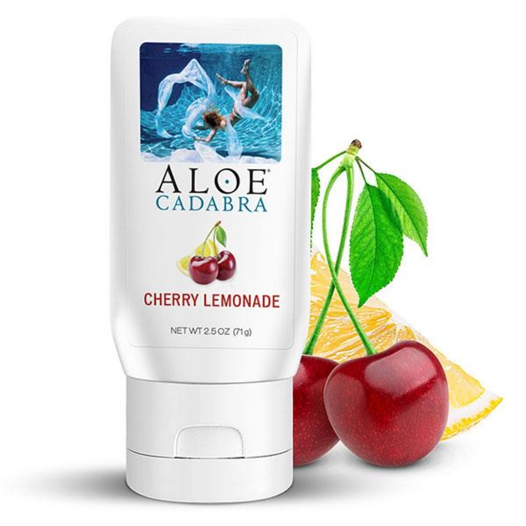 Aloe Cadabra Organic Lube Cherry Lemonade 2.5 Oz - Lubricants