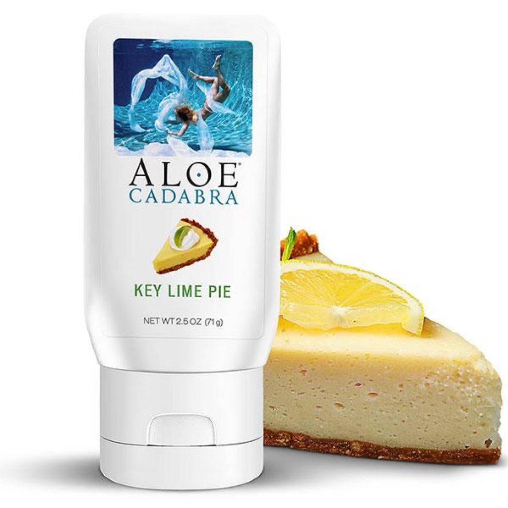 Aloe Cadabra Organic Lube Key Lime 2.5 Oz - Lubricants