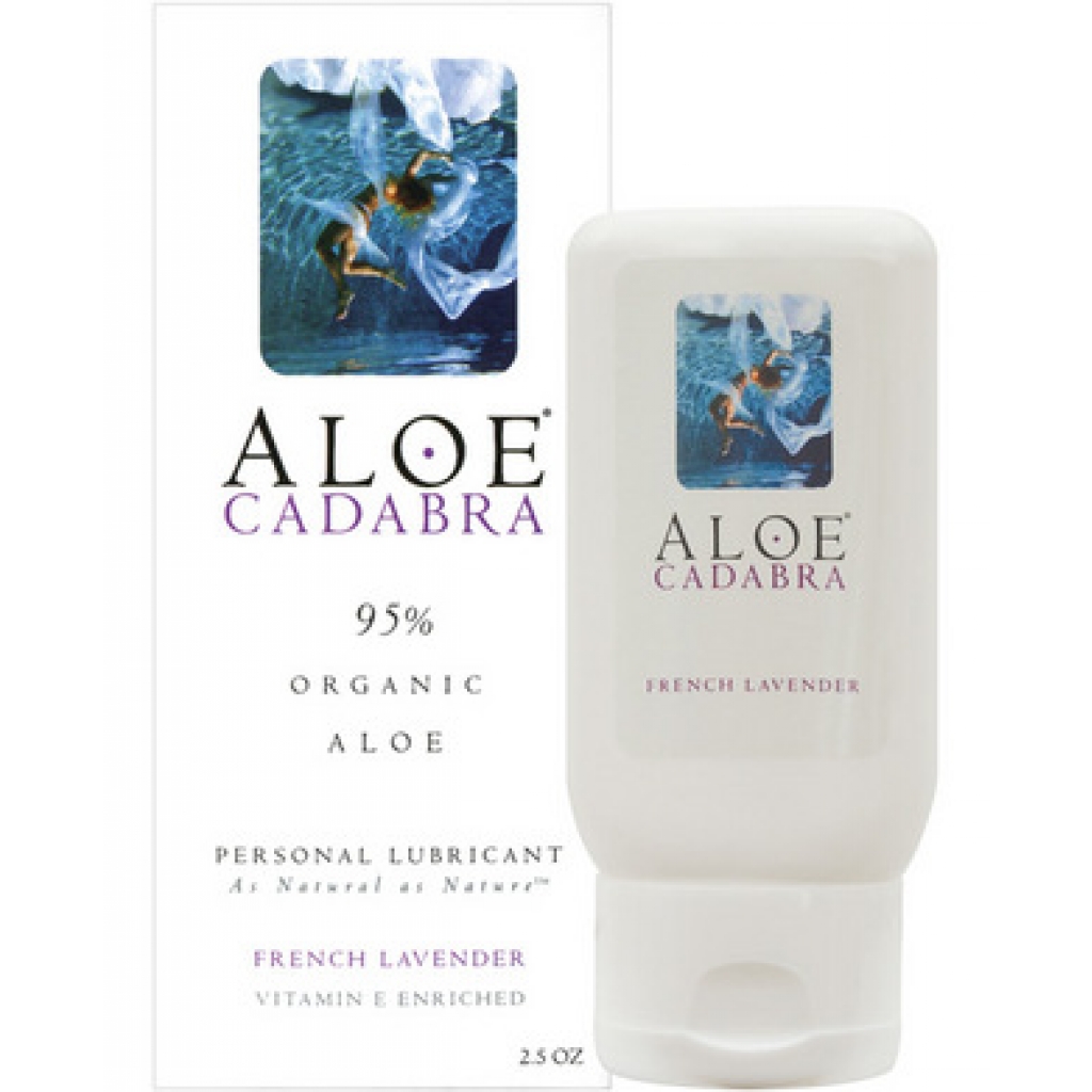 Aloe Cadabra Organic Lubricant - Lavender 2.5 oz