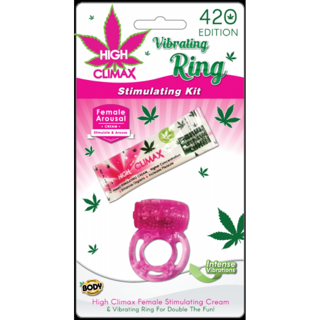High Climax Vibrating Ring Stimulating Kit - Kits & Sleeves