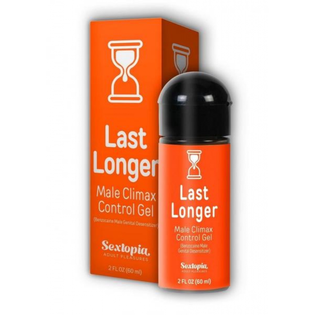 Last Longer Male Climax Control Gel 2.3 Oz Bottle - For Men