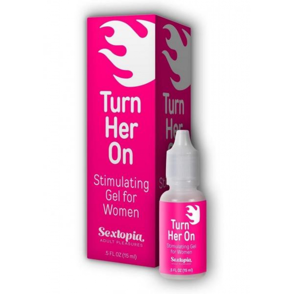 Turn Her On Stimulating Gel For Women .5 Oz Bottle - For Women