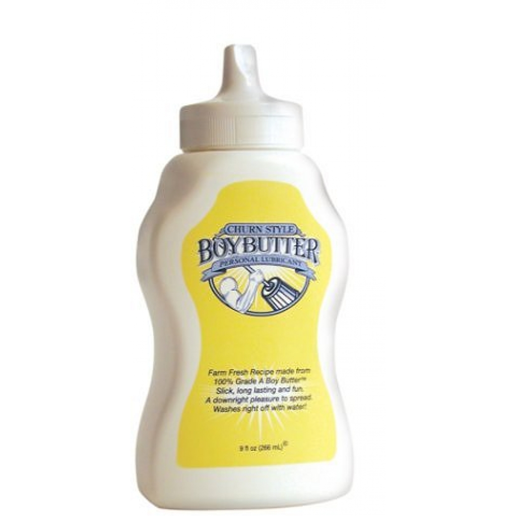 Boy Butter Coconut Oil-based Personal Lubricant - 9 oz Squeeze