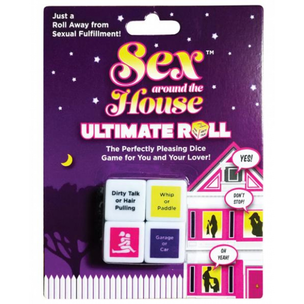 Sex Around The House Ultimate Roll Dice Game - Hot Games for Lovers