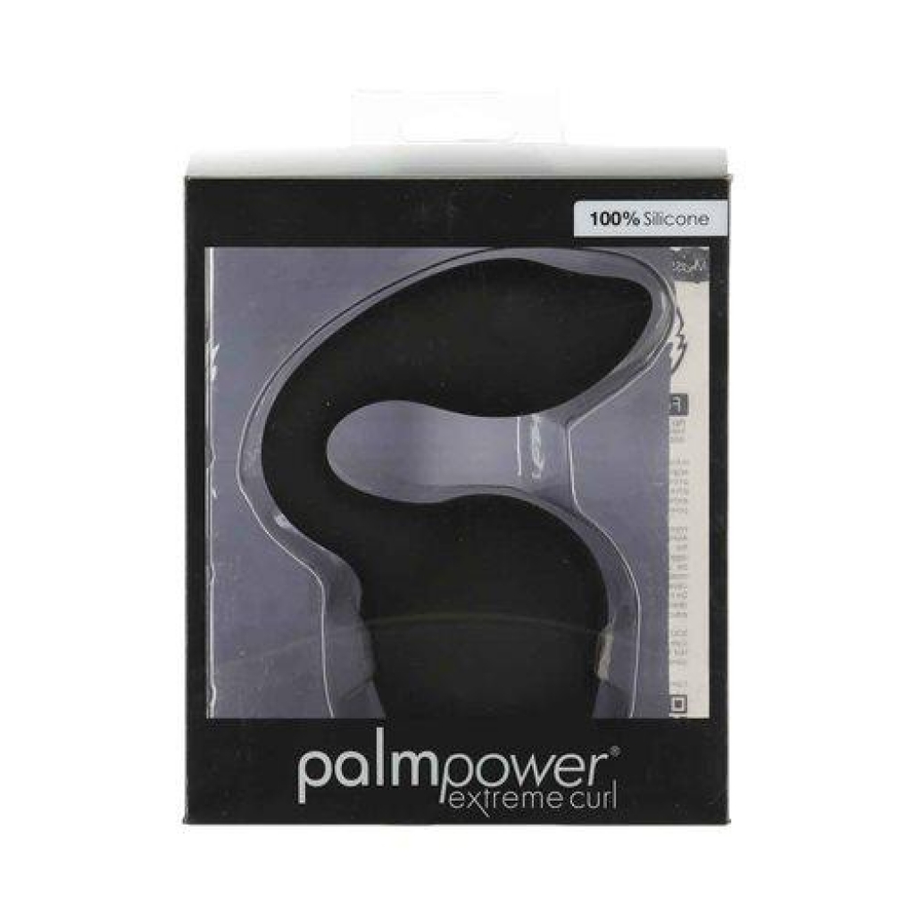 Palm Power Extreme Curl Pleasure Cap Black - Body Massagers