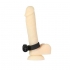 Power Bullet Cosmic Cock Ring W/ Bullet Black - Couples Vibrating Penis Rings