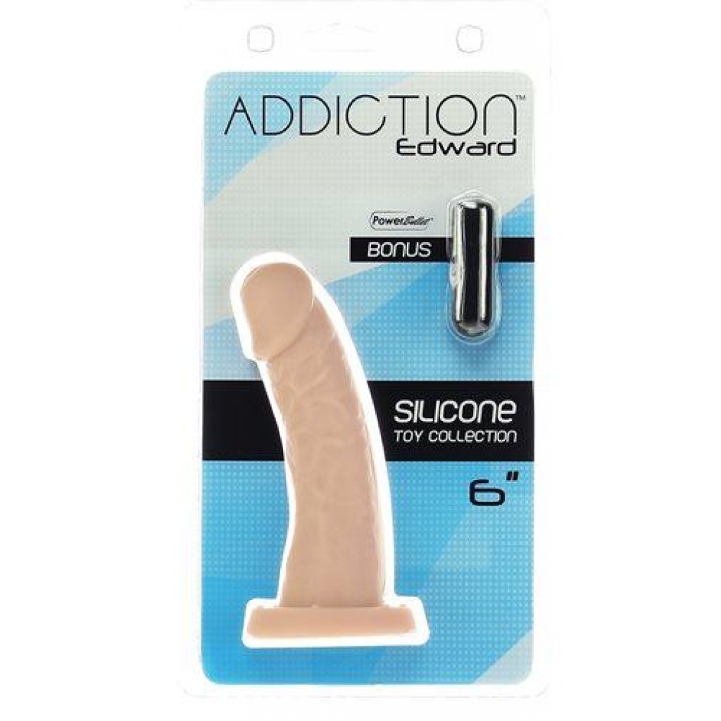 Addiction Edward 6in Curved Dong - Realistic Dildos & Dongs