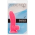 Addiction Tom 7 inches Dildo Hot Pink - Realistic Dildos & Dongs