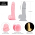 Addiction Brandon 7.5 inches Pink Glow In The Dark Dildo - Realistic Dildos & Dongs