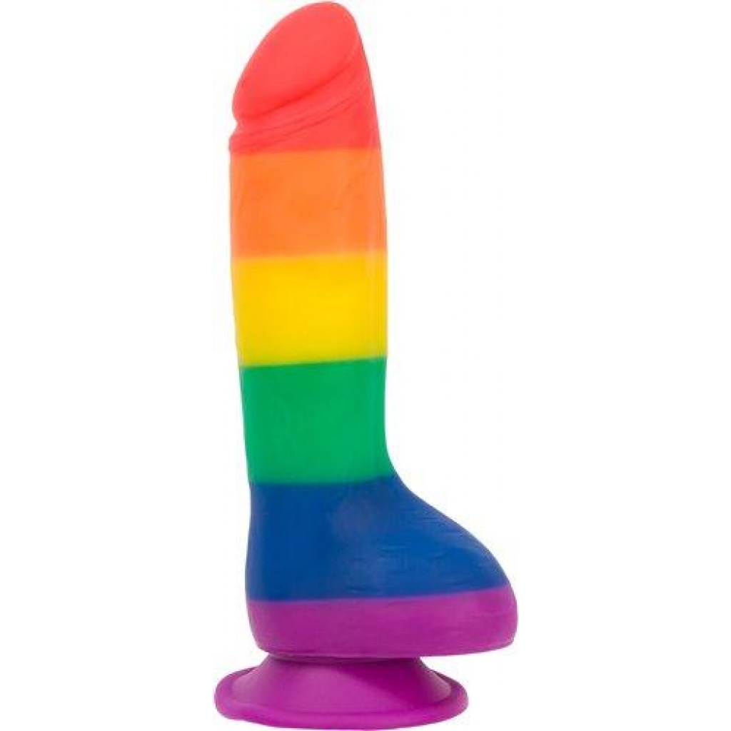 Addiction Justin - Vibrant 8-Inch Rainbow Dildo