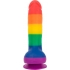 Addiction Justin - Vibrant 8-Inch Rainbow Dildo