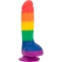 Addiction Justin - Vibrant 8-Inch Rainbow Dildo