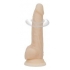 Naked Addiction Rotating & Vibrating Dong Beige - Realistic