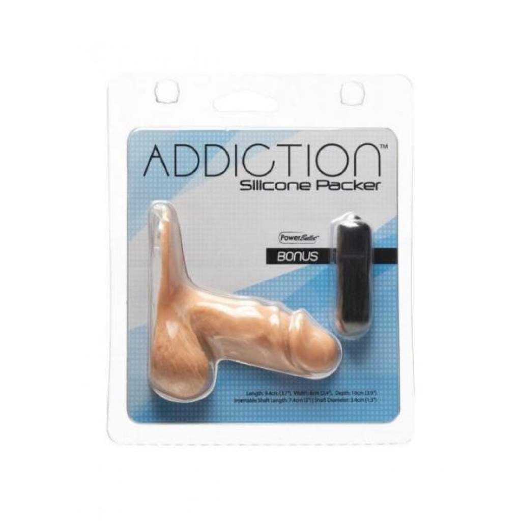 Addiction Silicone Packer Beige - Realistic Dildos & Dongs