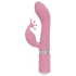 Pillow Talk Kinky Clitoral W/ Swarovski Crystal Pink - Rabbit Vibrators