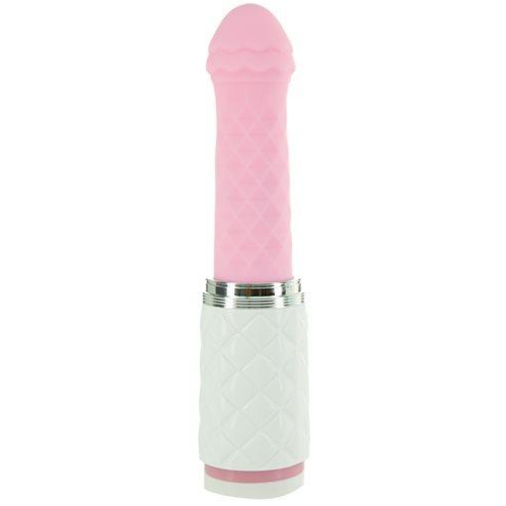 Pillow Talk Feisty Luxurious Thrusting & Vibrating Massager Pink - Modern Vibrators
