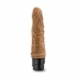 Dr. Skin Cock Vibe 3 7.25 inches Vibrating Dildo Mocha Tan - Realistic