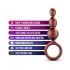 Anal Adventures Matrix Beaded Loop Plug Copper - Anal Beads