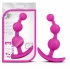 Luxe Be Me 3 Fuchsia Anal Beads