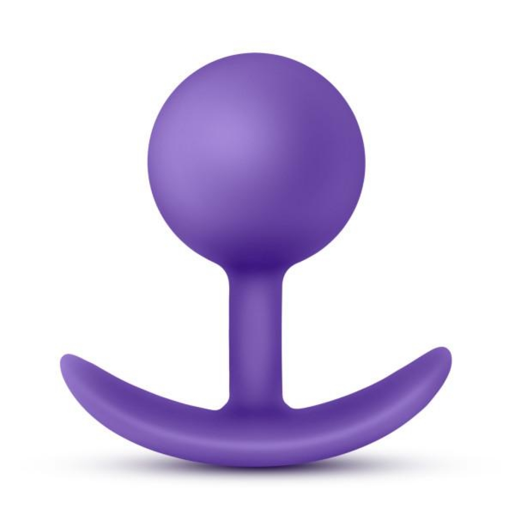 Luxe Wearable Vibra Plug Purple - Anal Plugs