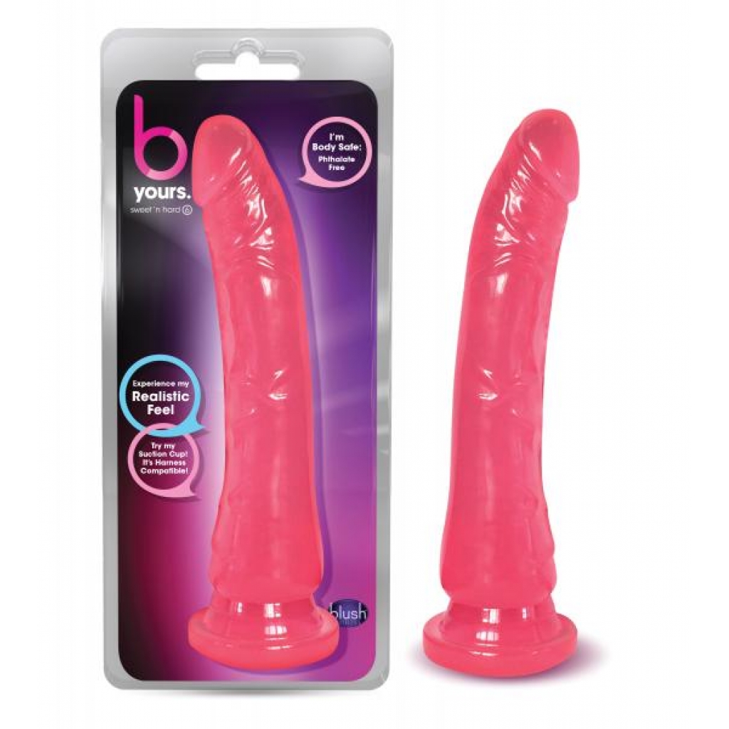 B Yours Sweet N Hard 6 Pink Realistic Dildo - Realistic Dildos & Dongs