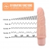 Dr. Skin Silicone Dr. Robert 7 In Vibrating Dildo Beige - Realistic