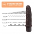Dr. Skin Silicone Dr. Robert 7 In Vibrating Dildo Brown - Realistic