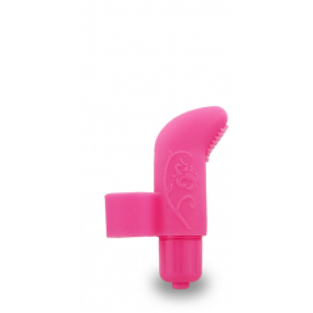 Pure Silicone Finger Vibe Pink - Finger Vibrators