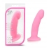 Luxe Cici Pure Silicone Pink Dildo - G-Spot Dildos