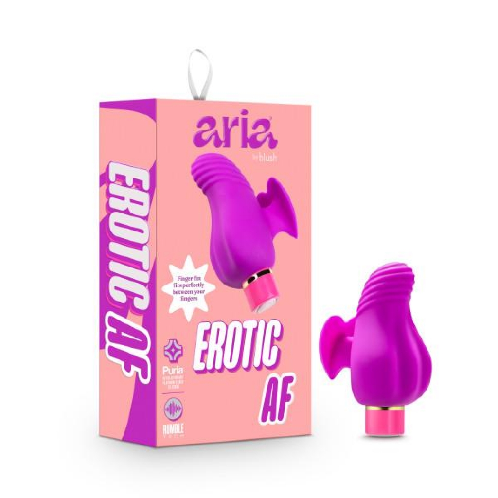 Aria Erotic Af Plum - Finger Vibrators